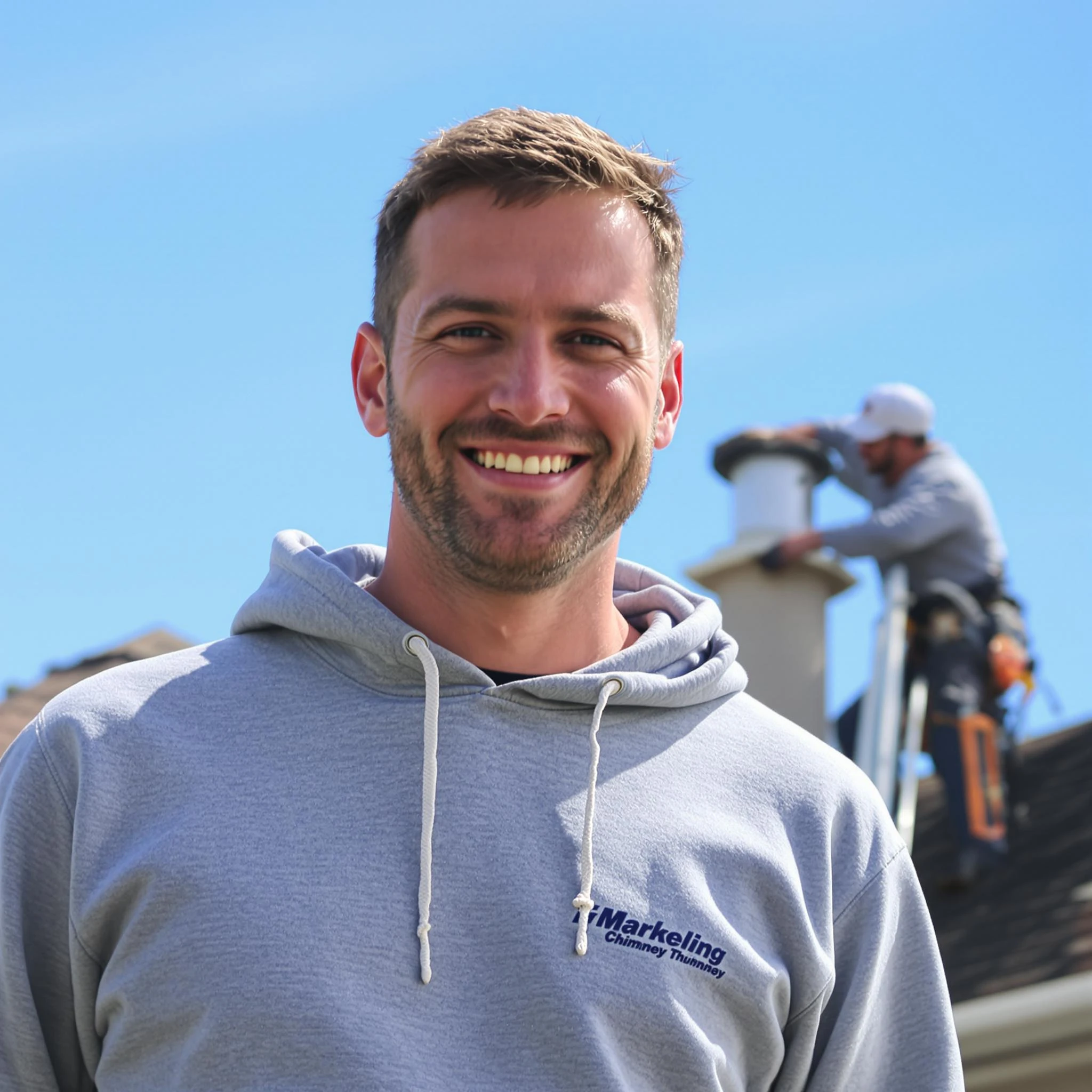 The Plum Chimney Sweep team.