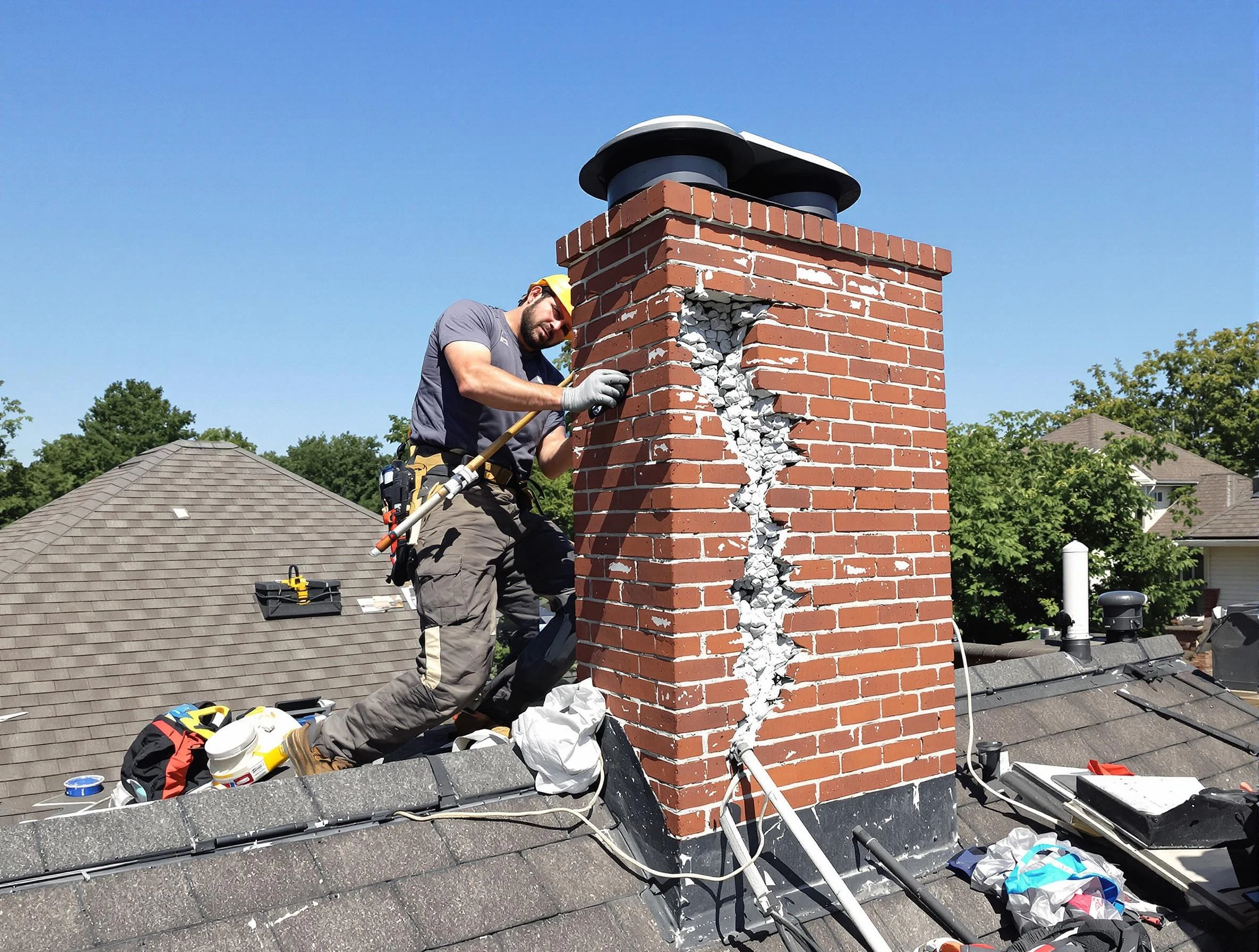 Chimney Repair in Plum