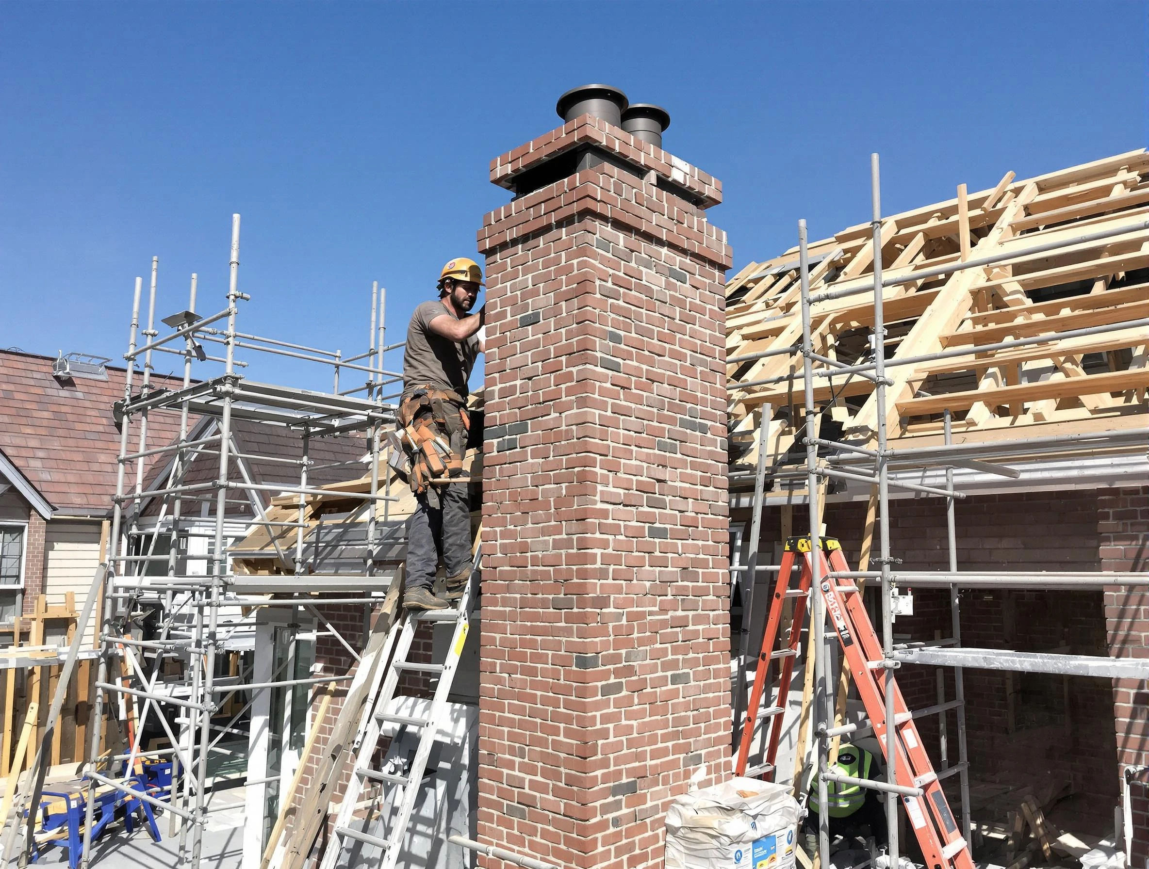 New chimney installation completed by Plum Chimney Sweep in Plum, PA